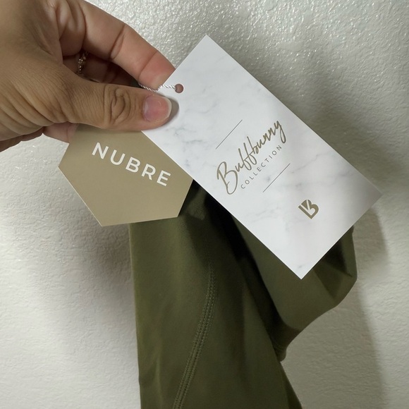 BuffBunny Olive Green Leggings - Picture 9 of 9